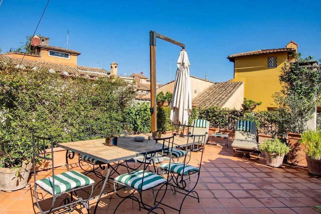 Historic Rome Apartment With Terraces